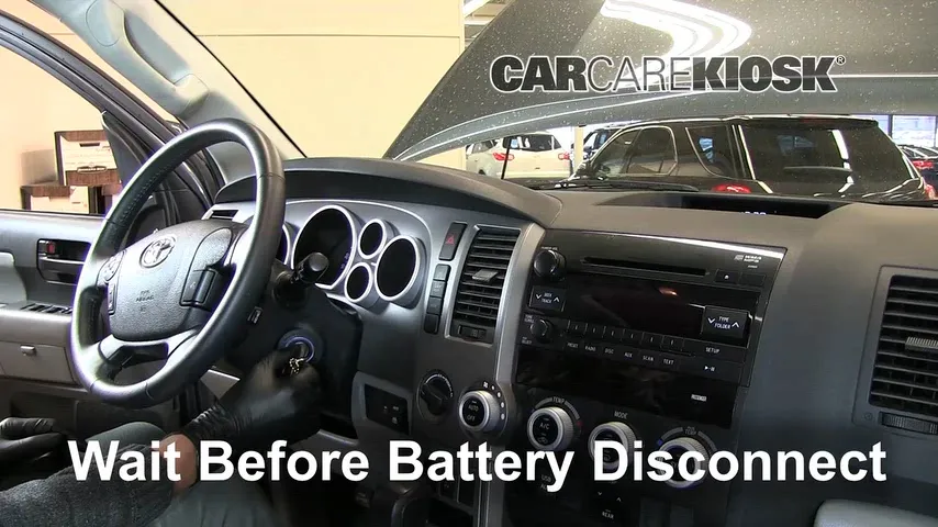 2012 Toyota Sequoia SR5 4.6L V8 Batterie Changement